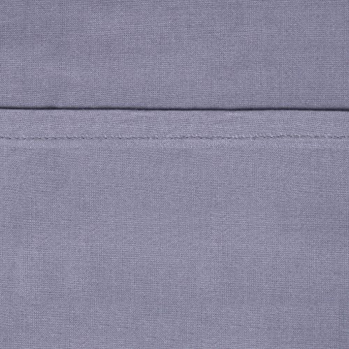 GREEN MARK Textilien Klassische Bettlaken | Betttuch | Laken | Leintuch | Haustuch 100% Baumwolle ohne Gummizug vielen Größen und Farben Größe: 180x275 cm, anthrazit grau - 3