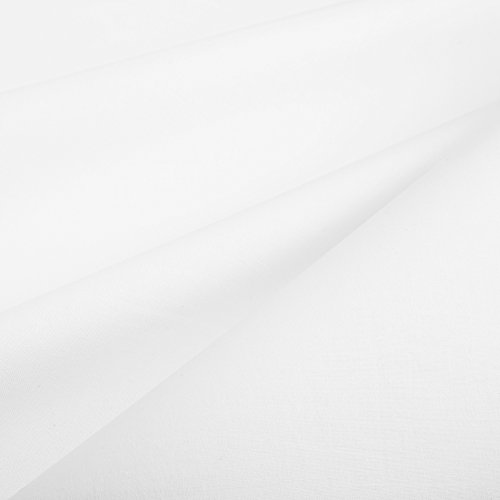 ZOLLNER Bettlaken. 240x290 cm, 100% Baumwolle, weiß - 3