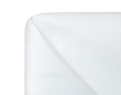 ZOLLNER Bettlaken. 240x290 cm, 100% Baumwolle, weiß - 4