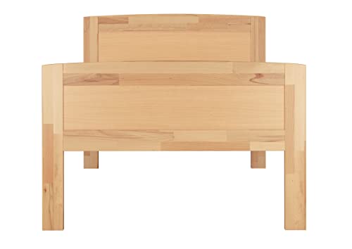 Erst-Holz® Massivholzbett 100×200 Einzelbett - 5