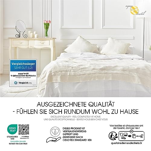 aqua-textil Soft Touch, Bettdecken Set, 135 x 200 - 6