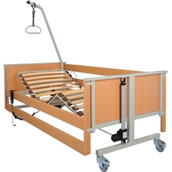 aks L4 Pflegebett Liegefläche Holzfederleisten