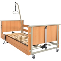 aks D4 LowEntry Pflegebett / Holzleisten/ FuÃtieflagerung